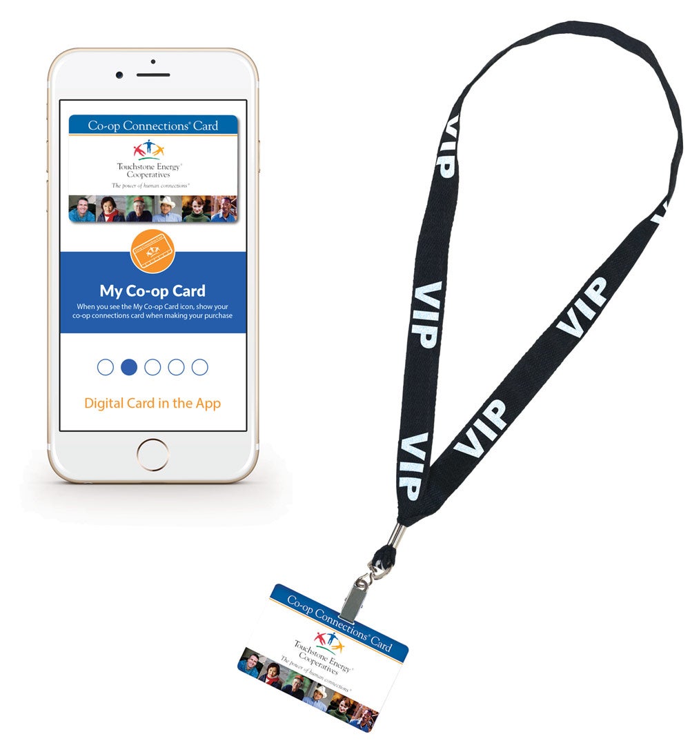 co-op connections lanyard